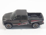 2010 Matchbox Camping Adventure 1999 Chevrolet Silverado Truck Metalflake Dark Gray Die Cast Toy Car Vehicle