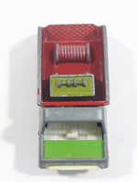 Vintage PlayArt Tow Truck Green and Red Die Cast Toy Car Vehicle Made in Hong Kong