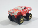 1987 Road Champs 4x4 Ferrari Testarossa Pink Micro Mini Die Cast Toy Car Vehicle