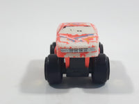 1987 Road Champs 4x4 Ferrari Testarossa Pink Micro Mini Die Cast Toy Car Vehicle