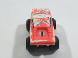 1987 Road Champs 4x4 Ferrari Testarossa Pink Micro Mini Die Cast Toy Car Vehicle