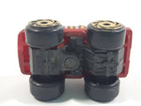 1987 Road Champs Ford Thunderbird Dark Red Micro Mini Die Cast Toy Car Vehicle