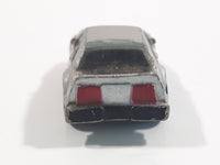1987 Galoob Micro Machines 1980s Ford Mustang Silver Grey Micro Mini Die Cast Toy Car Vehicle