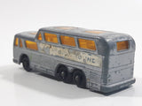 Vintage Lesney Matchbox Series No. 66 Greyhound Coach Bus Die Cast Toy Car Vehicle