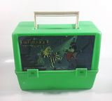 1990 Beetlejuice Movie Film Thermos Brand Green Plastic Lunch Box