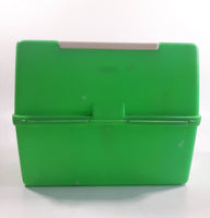 1990 Beetlejuice Movie Film Thermos Brand Green Plastic Lunch Box