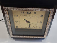 Telesonic Fiber Optic Color Changing Flower Motion Lamp Light Clock Combination