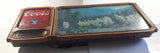 Rare Full Version Vintage 1981 Adolph Coors Beer Western Cowboy Themed Print Attachment Light Up Electric Large 38" Wide Wall Sign