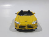 Racing Champions Universal Studios Fast & Furious II Dodge Viper Convertible Yellow Die Cast Toy Car Vehicle with Busted Windshield