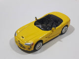 Racing Champions Universal Studios Fast & Furious II Dodge Viper Convertible Yellow Die Cast Toy Car Vehicle with Busted Windshield