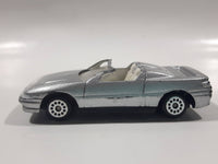 Zee Toys Dyna Wheels D107 Mitsubishi X2S Concept Car Silver Die Cast Toy Car Vehicle with Bend in Windshield Frame