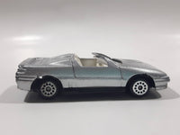 Zee Toys Dyna Wheels D107 Mitsubishi X2S Concept Car Silver Die Cast Toy Car Vehicle with Bend in Windshield Frame
