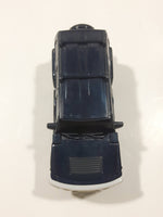 2006 McDonald's #3 Hummer Push and Go Friction Motorized Dark Blue Plastic Die Cast Toy Car Vehicle