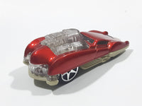 2004 Hot Wheels Mercury Tail Dragger Red Light Up Die Cast Toy Car Vehicle McDonald's Happy Meal