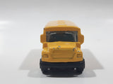 2010 Maisto Fresh Metal School District 2 School Bus Yellow Die Cast Toy Car Vehicle