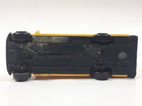2010 Maisto Fresh Metal School District 2 School Bus Yellow Die Cast Toy Car Vehicle