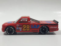 Unknown Brand Super Racing #28 LAF Racing Truck Red Die Cast Toy Car Vehicle