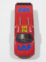Unknown Brand Super Racing #28 LAF Racing Truck Red Die Cast Toy Car Vehicle