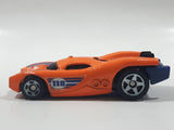 2009 Hot Wheels Prototype H-24 Orange Die Cast Toy Car Vehicle McDonald's Happy Meal