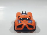 2009 Hot Wheels Prototype H-24 Orange Die Cast Toy Car Vehicle McDonald's Happy Meal