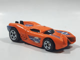 2009 Hot Wheels Prototype H-24 Orange Die Cast Toy Car Vehicle McDonald's Happy Meal