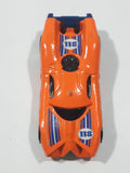 2009 Hot Wheels Prototype H-24 Orange Die Cast Toy Car Vehicle McDonald's Happy Meal
