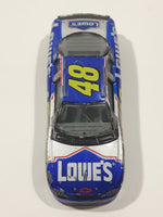 2000 Racing Champions NASCAR #48 Jimmie Johnson Lowe's Blue and Silver 1/64 Scale Die Cast Toy Race Car Vehicle