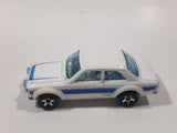 2015 Hot Wheels HW Workshop: HW Garage '70 Ford Escort RS 1600 White Die Cast Toy Car Vehicle 1/55 Scale