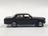 1990 Hot Wheels Park 'n Plates Mercedes 380 SEL Black Die Cast Toy Luxury Car Vehicle