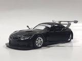 MST BMW Z4 GT3 "BMW Motorsport" 1:38 Scale Black Pullback Friction Motorized Die Cast Toy Car Vehicle