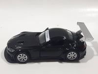 MST BMW Z4 GT3 "BMW Motorsport" 1:38 Scale Black Pullback Friction Motorized Die Cast Toy Car Vehicle