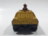 1973 Lesney Products Matchbox Rolamatics Stoat Yellow Brown Gold No. 28 Toy Car Army Military Scout Lookout Vehicle