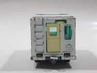 Majorette No. 224 - 259 Fourgon Camper Van "Camping Nature" 1/67 Scale White Die Cast Toy Car Vehicle with Opening Rear Door