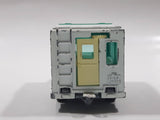 Majorette No. 224 - 259 Fourgon Camper Van "Camping Nature" 1/67 Scale White Die Cast Toy Car Vehicle with Opening Rear Door