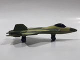 Fighter Jet Airplane Camouflage Die Cast Toy Car Vehicle