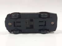 Unknown Brand #18 Pink with Dark Blue Die Cast Toy Car Vehicle