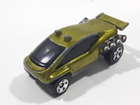 1999 Hot Wheels Trail Runner Lime Green Die Cast Toy Car Vehicle McDonald's Happy Meal 15/16