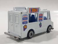 Unknown Brand Delicious Food Truck White Die Cast Toy Car Vehicle