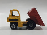 Vintage 1976 Matchbox Lesney Superfast No. 26 Site Dumper Truck Yellow and Red Die Cast Toy Car Construction Equipment Machinery Vehicle - Made in England