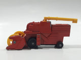 Vintage 1978 Lesney Matchbox No. 51 Combine Harvester Red Die Cast Toy Farming Machinery Equipment Vehicle