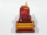 Vintage 1978 Lesney Matchbox No. 51 Combine Harvester Red Die Cast Toy Farming Machinery Equipment Vehicle