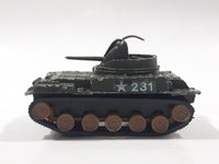 Rare Vintage TinToys W.T. 315 M42 Duster Tank Army Green Die Cast Toy Car Vehicle