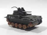 Rare Vintage TinToys W.T. 315 M42 Duster Tank Army Green Die Cast Toy Car Vehicle