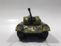 Vintage 1974 Lesney Matchbox Battle Kings K-102 M48 A2 Army Green Die Cast Toy Car Vehicle