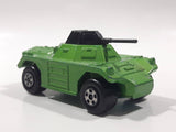 Vintage 1973 Lesney Matchbox Rolamatics No. 73 Weasel Tank Green Die Cast Toy Car Vehicle