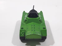 Vintage 1973 Lesney Matchbox Rolamatics No. 73 Weasel Tank Green Die Cast Toy Car Vehicle