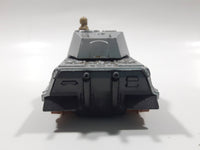 Vintage 1974 Lesney Matchbox Battle Kings K-104 King Tiger Tank Silver Army Die Cast Toy Car Vehicle - No Tracks