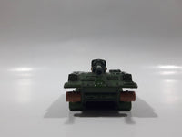 Vintage 1974 Lesney Matchbox Battle Kings K-107 155 M.M. S.P. Howitzer Dark Army Green Die Cast Toy Car Vehicle - No Tracks