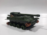 Vintage 1974 Lesney Matchbox Battle Kings K-107 155 M.M. S.P. Howitzer Dark Army Green Die Cast Toy Car Vehicle - No Tracks