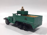 Vintage 1974 Lesney Matchbox Battle Kings K-108 M.3. A.I. Half Track A.P.C. Bright Army Green Die Cast Toy Car Vehicle - No Tracks